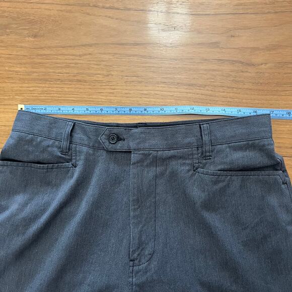Structure Pant Size 34 x 32 Gray Chino Khaki 100% Cotton New Century - Picture 8 of 11